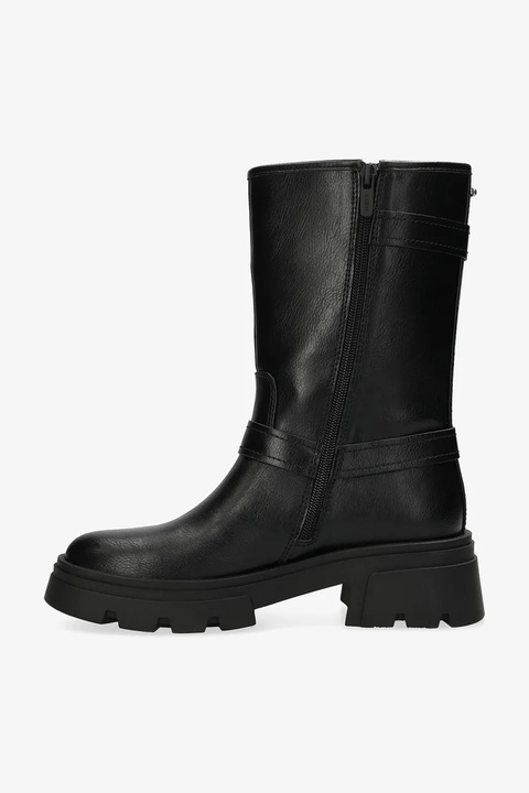 Mexx botki SUMATRA RIVER damskie kolor czarny na płaskim obcasie MI001705753W-01 - zdjęcie produktu nr 1