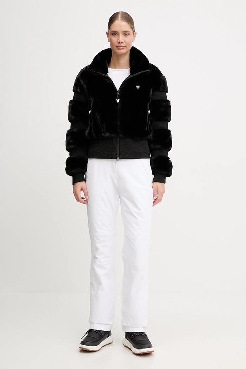 EA7 Emporio Armani spodnie narciarskie kolor biały AF13887.7W000383 - zdjęcie produktu nr 1