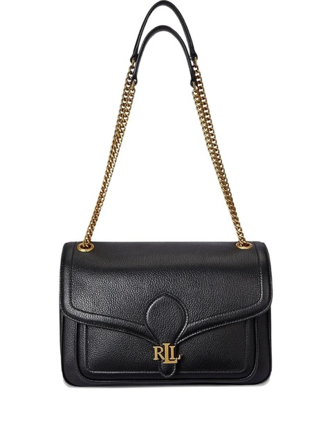 Lauren Ralph Lauren medium Bradley leather shoulder bag - Black - zdjęcie produktu nr 1