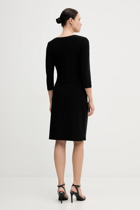 Joseph Ribkoff sukienka kolor czarny mini dopasowana 233305 - zdjęcie produktu nr 1