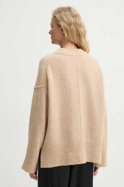 Day Birger et Mikkelsen sweter wełniany Josie damski kolor beżowy DAY65243702 - zdjęcie produktu nr 2