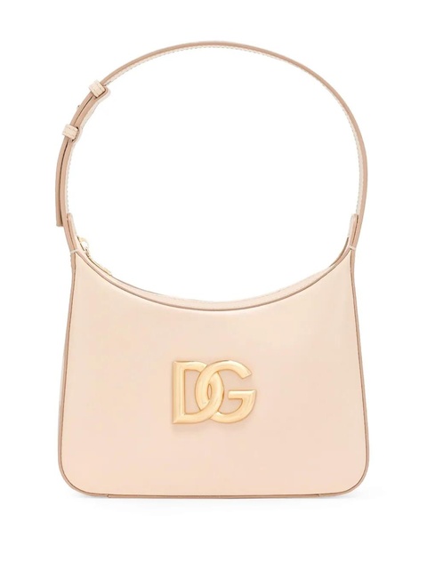 Dolce & Gabbana Spalla logo-plaque tote bag - Pink - zdjęcie produktu nr 1