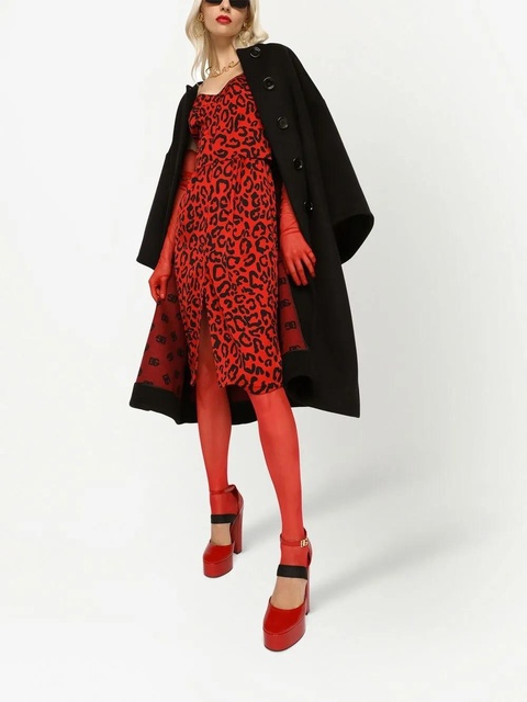 Dolce & Gabbana DG-logo clip-on hoop earrings - Gold - zdjęcie produktu nr 2