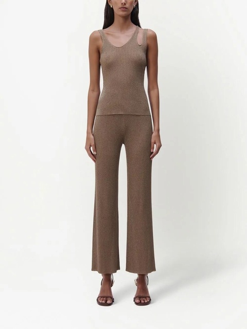 Simkhai Saga ribbed-knit tank top - MARIGOLD - zdjęcie produktu nr 1