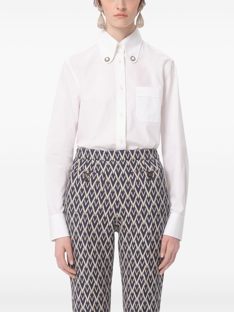 Valentino Garavani cotton poplin shirt - White - zdjęcie produktu nr 2