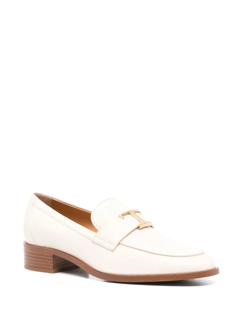 Tod's leather loafers - White - zdjęcie produktu nr 1