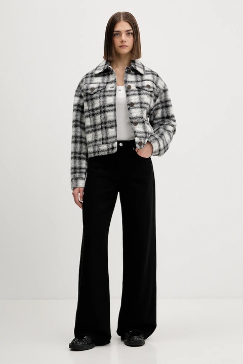 Tommy Jeans longsleeve kolor beżowy DW0DW21836 - zdjęcie produktu nr 2