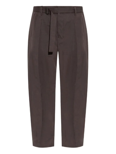 LEMAIRE cotton trousers - Brown - zdjęcie produktu nr 1