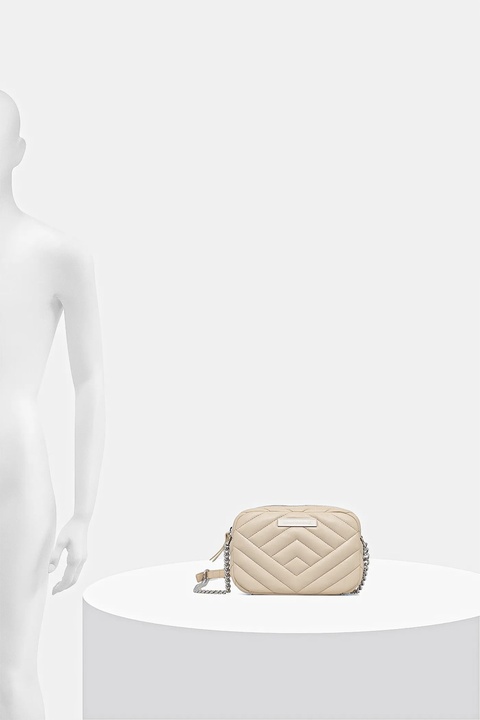 Armani Exchange torebka kolor beżowy 949158 4R742 - zdjęcie produktu nr 2