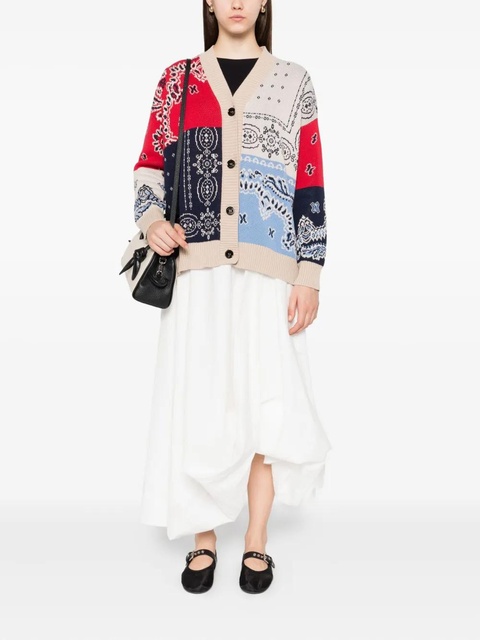 Weekend Max Mara paisley-pattern cardigan - Neutrals - zdjęcie produktu nr 2