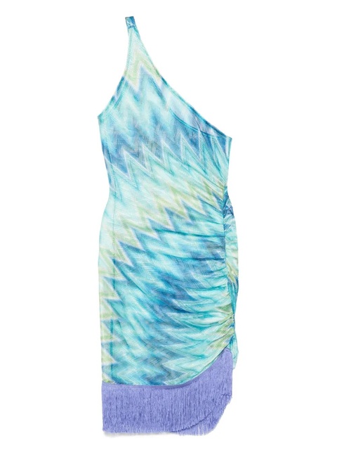 Missoni one-shoulder dress - Blue - zdjęcie produktu nr 1
