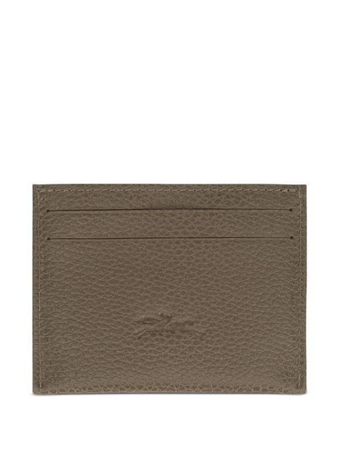 Longchamp Le Foulonné card holder - Green - zdjęcie produktu nr 2