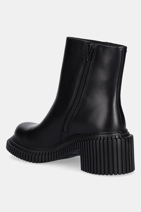 Camper botki skórzane Pix London kolor czarny na słupku K400804-001 - zdjęcie produktu nr 2
