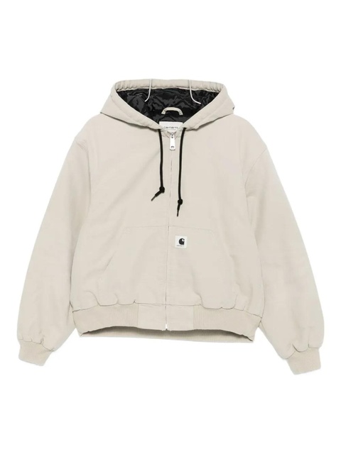 Carhartt WIP hooded zip-up jacket - Neutrals - zdjęcie produktu nr 1