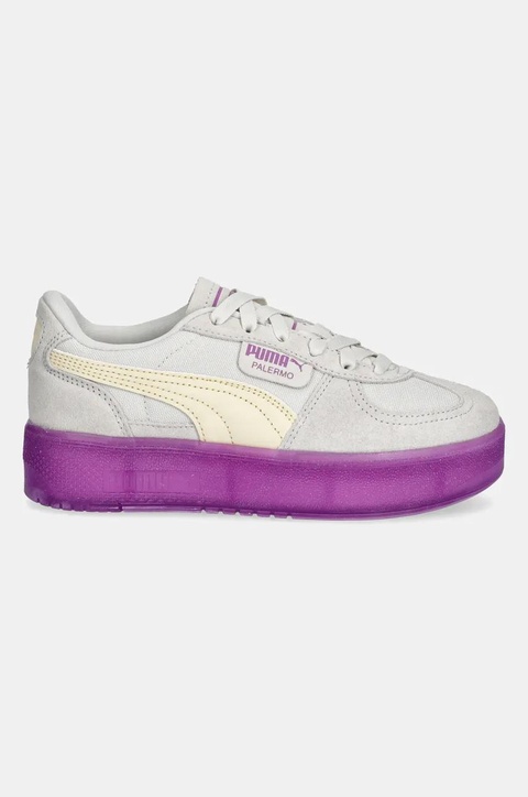 Puma sneakersy Palermo Elevata Xtra Wns damskie kolor szary 401285 - zdjęcie produktu nr 2