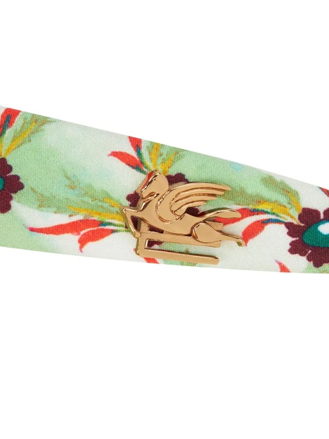 ETRO floral-print headband - Green - zdjęcie produktu nr 2