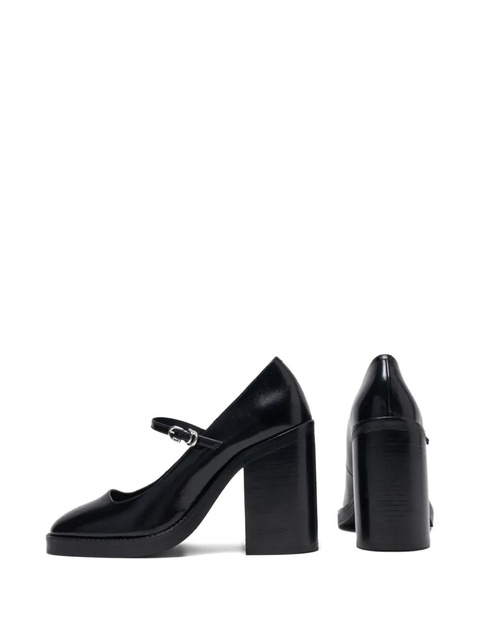 Maje 100mm leather pumps - Black - zdjęcie produktu nr 2