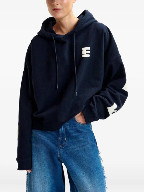 Essentiel Antwerp printed cotton sweatshirt - Blue - zdjęcie produktu nr 2
