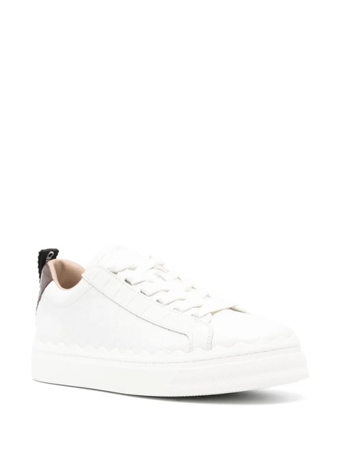 Chloé Lauren logo pull-tab sneakers - White - zdjęcie produktu nr 2