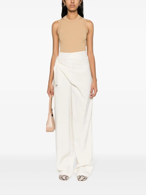 Sportmax Toledo cotton tank top - Neutrals - zdjęcie produktu nr 2