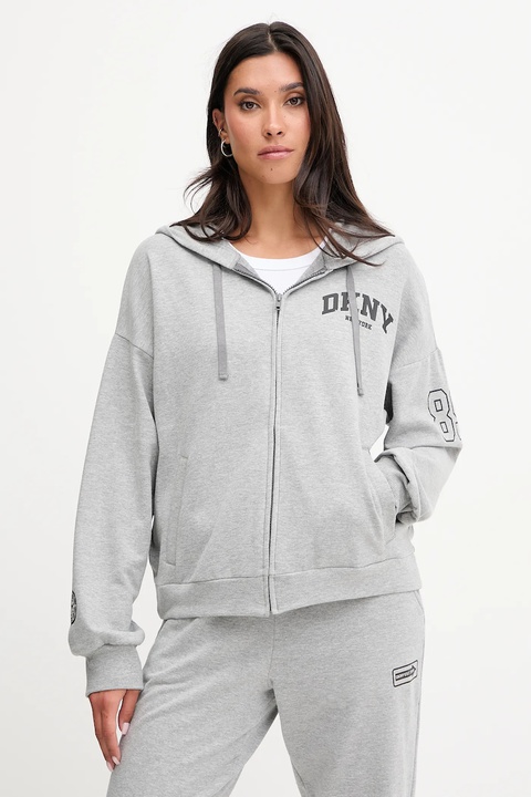 Dkny piżama damska kolor szary YI80059 - zdjęcie produktu nr 2