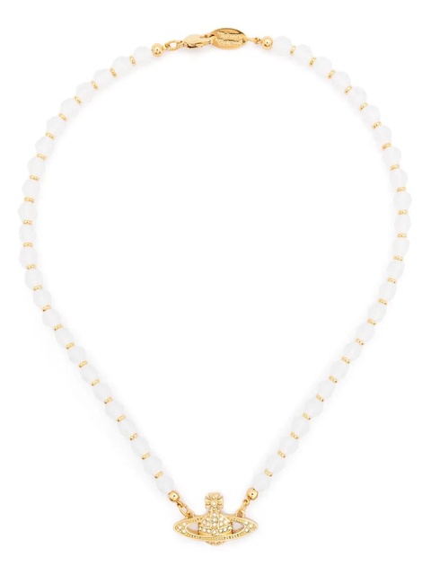 Vivienne Westwood Messaline choker necklace - Gold - zdjęcie produktu nr 1