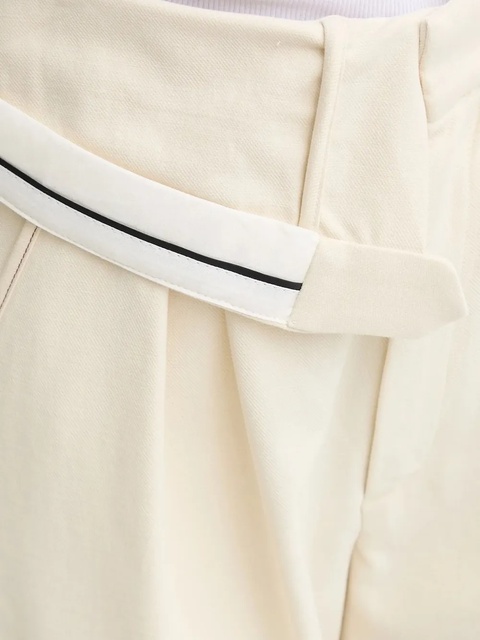 ALOHAS pleated panel trousers - Neutrals - zdjęcie produktu nr 2