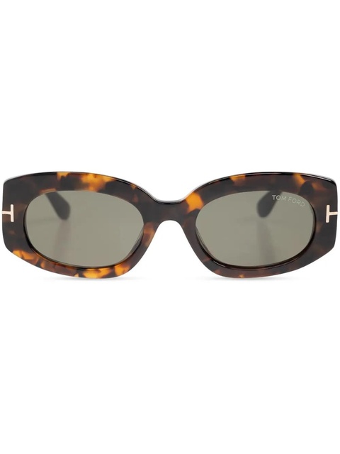 TOM FORD Eyewear Cielle sunglasses - Brown - zdjęcie produktu nr 1