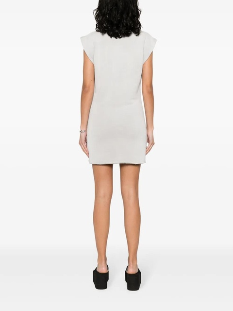 Alexander Wang logo-print jersey mini dress - Grey - zdjęcie produktu nr 2