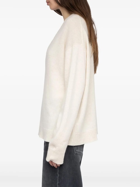 Zadig&Voltaire Mikyz strass sweater - Neutrals - zdjęcie produktu nr 2