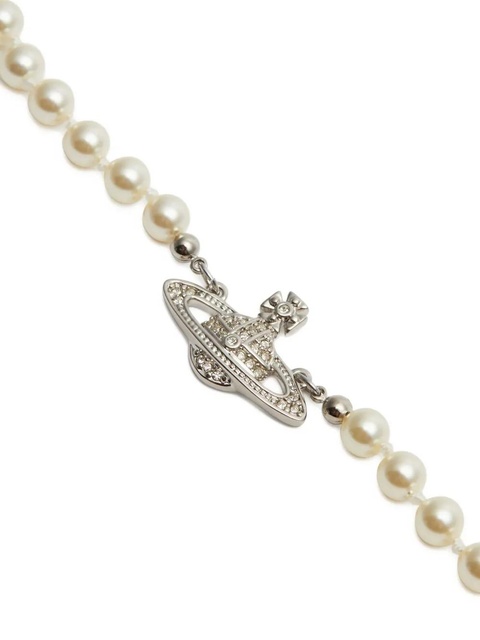 Vivienne Westwood Mini Bas Relief necklace - Silver - zdjęcie produktu nr 2
