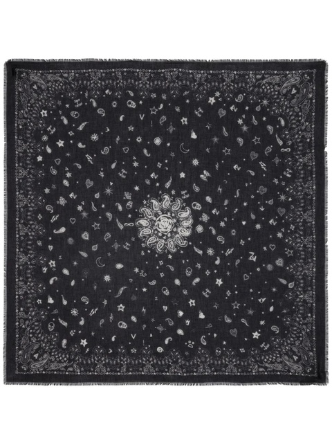 Zadig&Voltaire Maddie scarf - Black - zdjęcie produktu nr 1