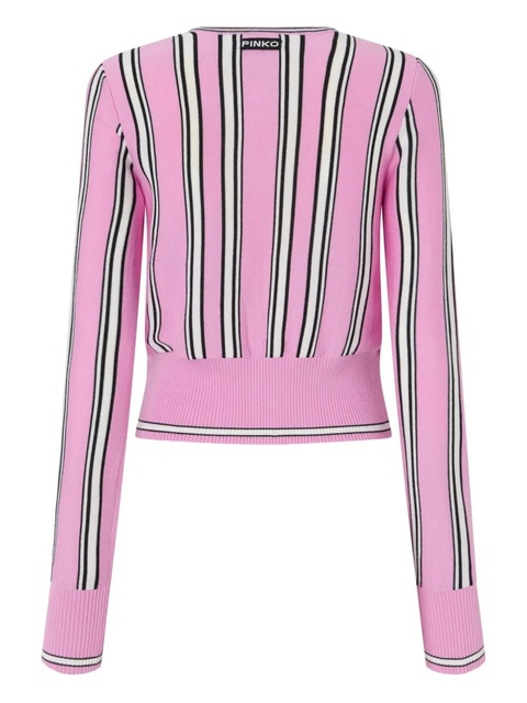 PINKO striped buttoned cardigan - zdjęcie produktu nr 1