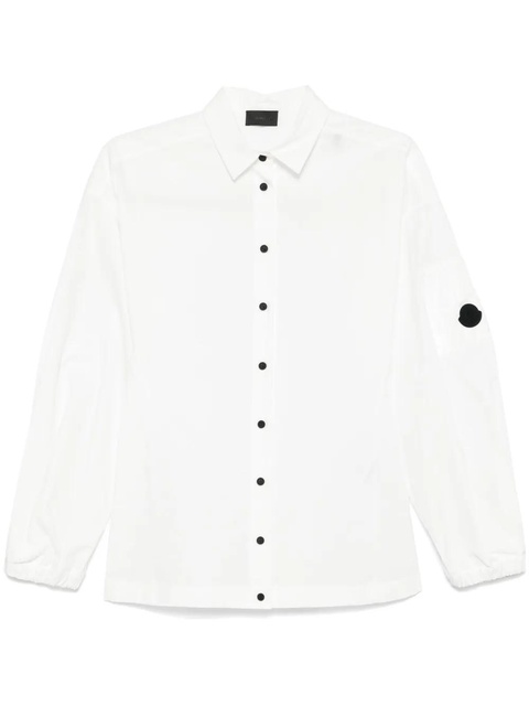 Moncler puff-sleeve shirt - White - zdjęcie produktu nr 1