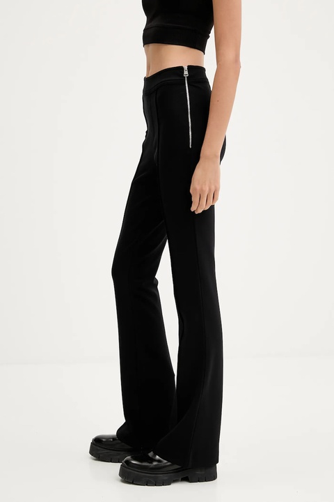 HUGO spodnie damskie kolor czarny proste high waist 50542730 - zdjęcie produktu nr 2