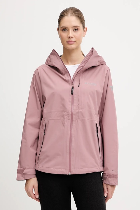 Columbia kurtka outdoorowa Ampli-Dry II kolor różowy 2071421 - zdjęcie produktu nr 1