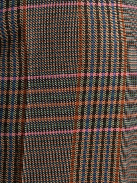 ETRO plaid flared trousers - Brown - zdjęcie produktu nr 2