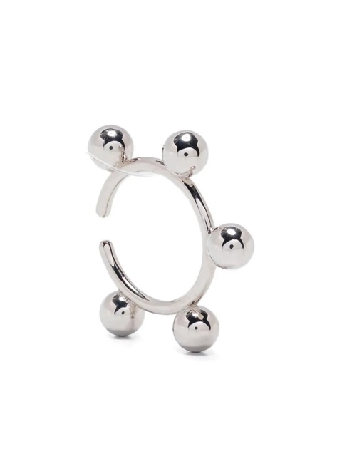 Jil Sander sphere-embellished ear cuff - Silver - zdjęcie produktu nr 2