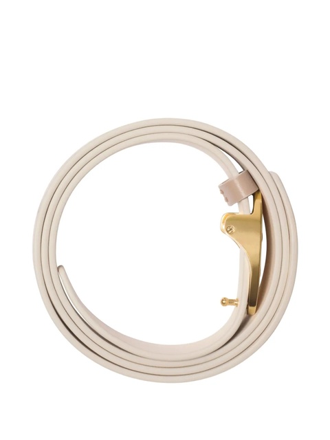 Burberry oval-buckle leather belt - Neutrals - zdjęcie produktu nr 2