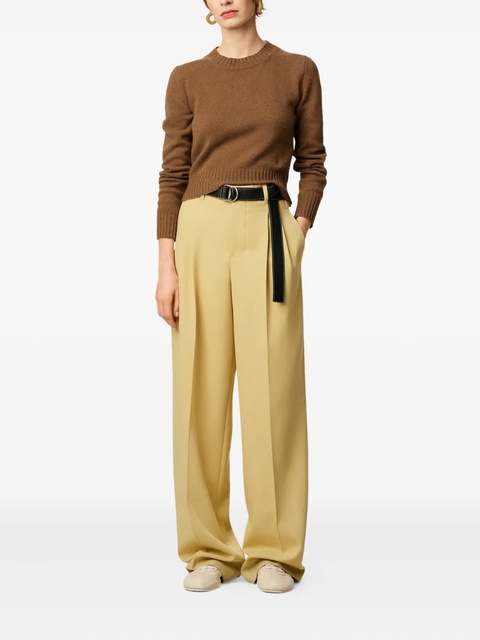 AMI Paris wool tailored trousers - Yellow - zdjęcie produktu nr 2