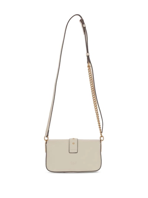 PINKO Classic Love mini crossbody bag - White - zdjęcie produktu nr 2