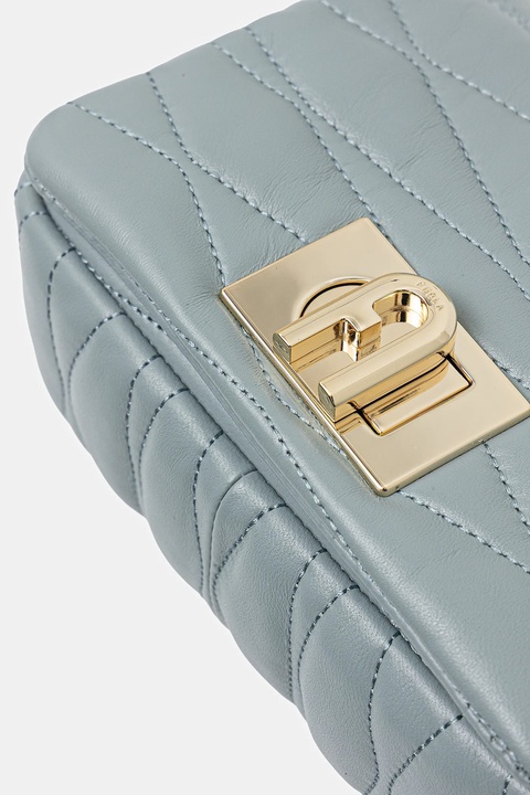Furla torebka skórzana kolor niebieski WE00735.BX3221.3963S - zdjęcie produktu nr 2