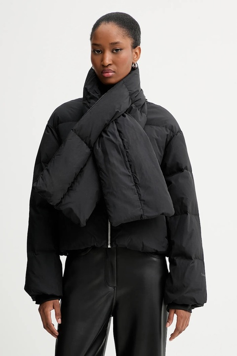 Calvin Klein kurtka puchowa kolor czarny zimowa LV044D518G - zdjęcie produktu nr 1