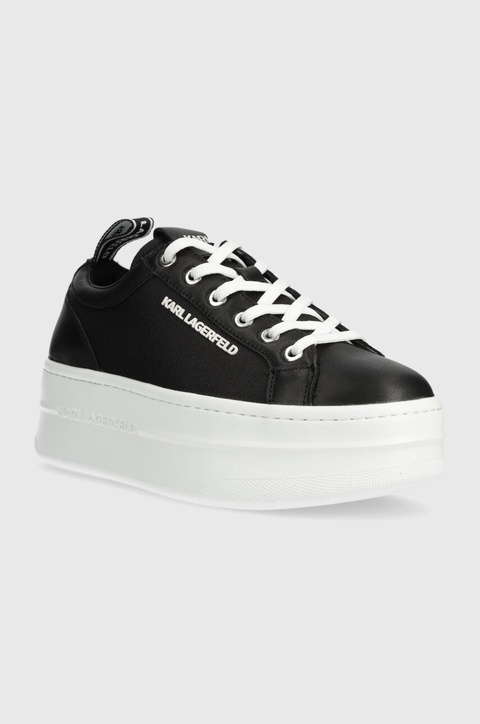 Karl Lagerfeld sneakersy KOBO III kolor czarny KL65019 - zdjęcie produktu nr 2