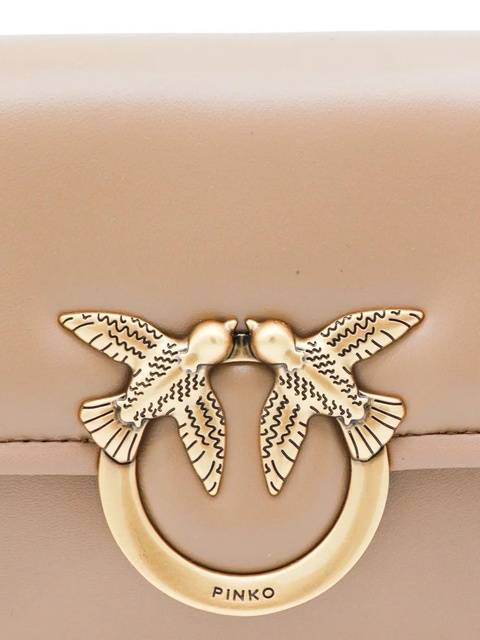 PINKO small Love Bag leather cross body bag - Neutrals - zdjęcie produktu nr 2