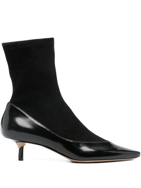 Jacquemus Tourni pointed-toe boots - Black - zdjęcie produktu nr 1