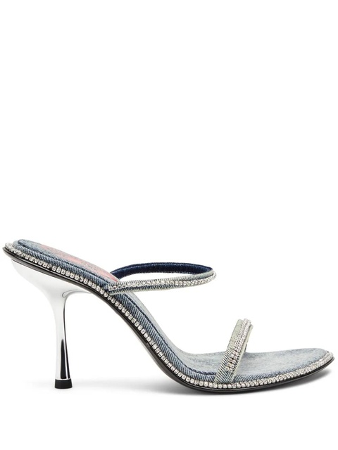 Diesel D-Havanna mules - Silver - zdjęcie produktu nr 1