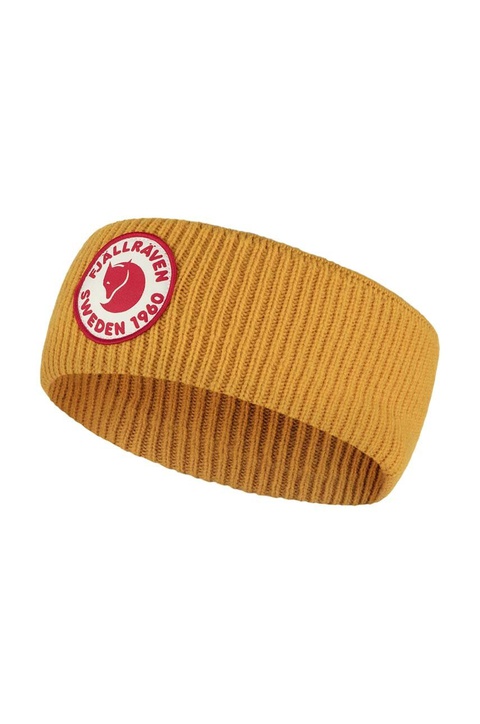Fjallraven opaska wełniana 1960 Logo kolor żółty - zdjęcie produktu nr 1