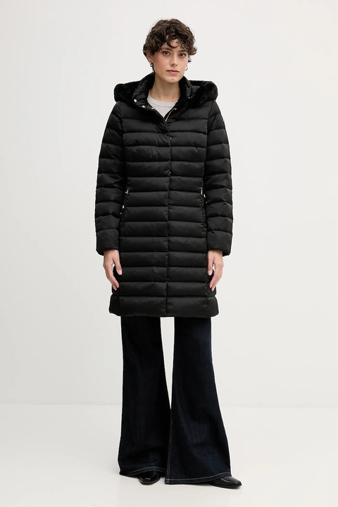 Geox kurtka puchowa BETTANIE kolor czarny zimowa W5626H T3122 - zdjęcie produktu nr 1