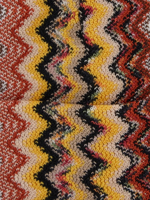 Missoni zigzag knitted beanie - Neutrals - zdjęcie produktu nr 2